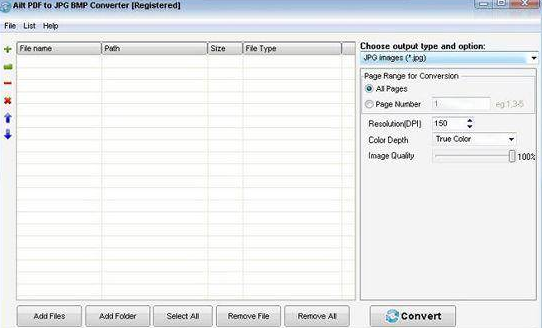 ôʹAilt PDF to JPG BMP Converter