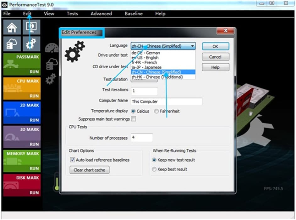 PassMark PerformanceTest׼Թߣƽ̳