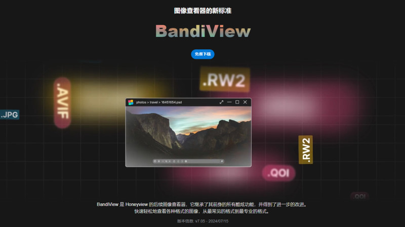 ͼ֪ͼ鿴Honeyviewֹͣ ̽滻ΪշѵBandiView